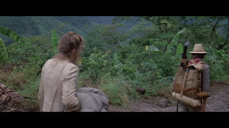 «роман с камнем» (1984) боевик, мелодрама, реж роберт земекис