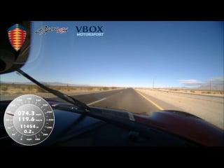 Koenigsegg agera rs hits 284 mph vbox verified