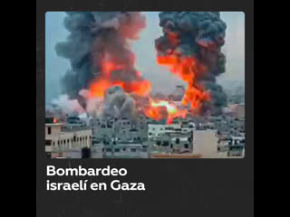 Imágenes de los ataques israelíes en la franja de gaza