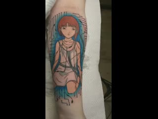Lain iwakura anime tattoo