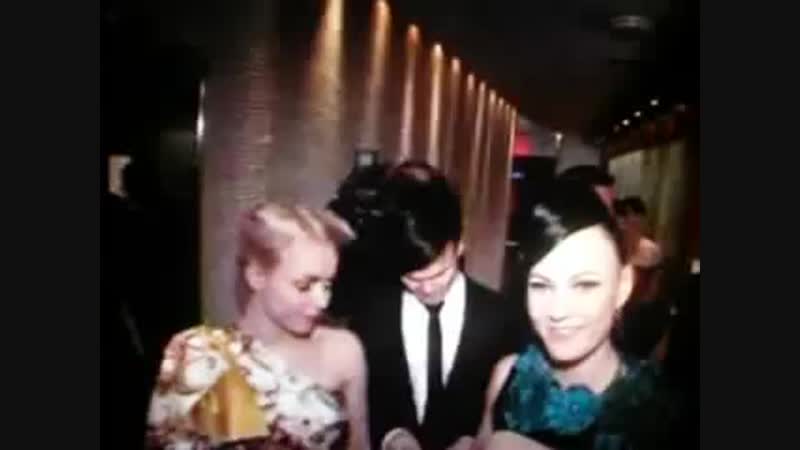 Lauri ylonen and paula (pmmp) at linnan juhlat