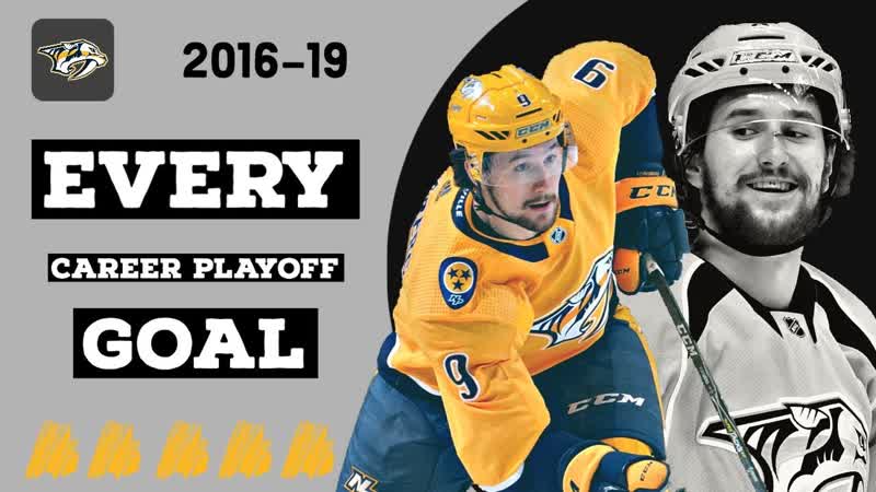 Filip forsberg (#9) every playoff goal from 2016 19