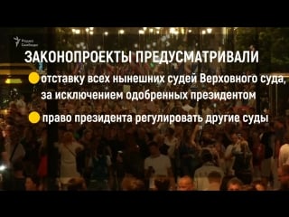 Люди сказали нет президент обещал вето