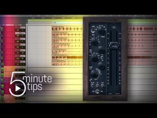 5 min uad tips mixing drums w helios type 69 preamp and eq plug in tutorial