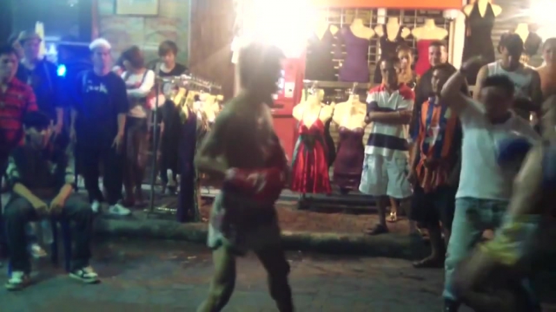 Это тебе не с алкашом драться