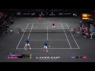 Último set tie break federer tsitsipas vs sock isner laver cup teledeporte vlc record 2019 09 22 13h41m27s tdp fhd tdt