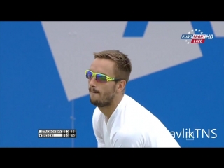 Sergiy stakhovsky vs viktor troicki highlights atp nottingham 2015