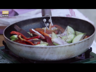 Gennaros sweet pepper frittata