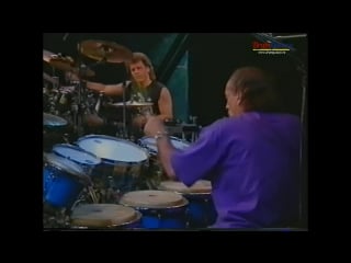 Dave weckl and walfredo reyes, sr drums percussion working it out part 2 (part 1) (с русской озвучкой)