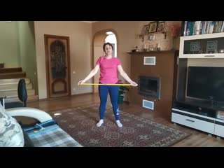 Тренироа с гимнастическими палками