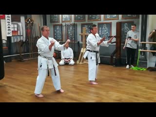 Karate shito ryu / sanchin & kaishu sanchin