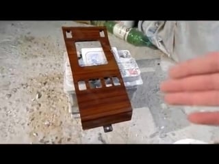 Ремонт скола лака на деревянной отделке в авто на примере мерседеса w124