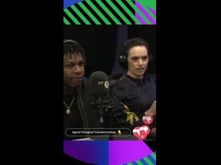 Daisy ridley and john boyega interview for bbc