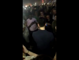 A couple proposing during talk me down tonight