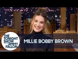 Millie bobby brown shares a brilliant amy winehouse impersonation