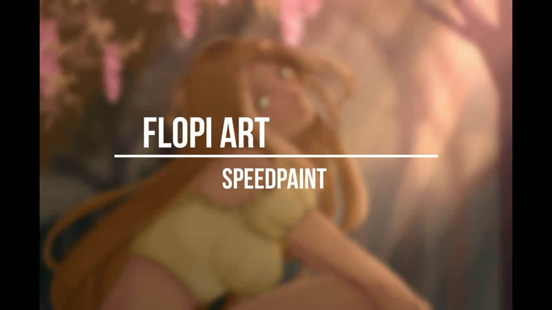 Speedpaint flopi art winx club flora