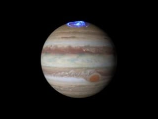 Astronomers are using nasa's hubble space telescope to study auroras stunning light shows in a planet's atmosphere on the po
