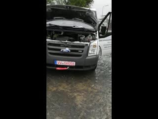 Ford tranzit 2 2 tdi + 6мкпп передний привод на разбор из германии в г новосибирск