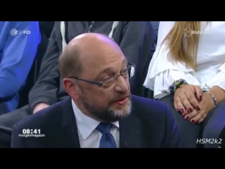 Martin schulz schmeisst afd aus