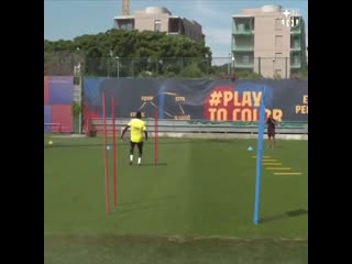 Dembele training