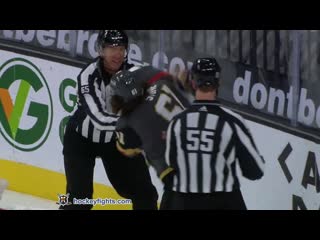 Justin faulk vs mark stone jan 26, 2021