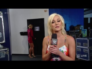 Summer rae’s shower surprise puts dolph ziggler in hot water raw, aug 31, 2015