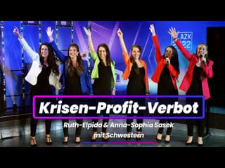 18 azk ♫ „krisenprofitverbot“ ♫ mit vorwort von ruth e sasek