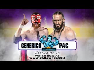 El generico vs pac (sami zayn vs neville) ipwuk (24 04 2007)