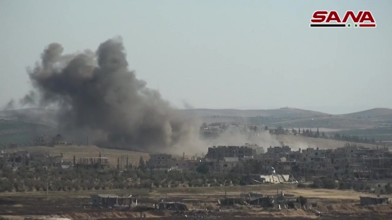 Сирия 26 06 2018 подразделения саа с боями ведут наступление в дараа