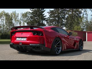 2020 novitec n largo ferrari 812 superfast sound, interior and exterior in detail