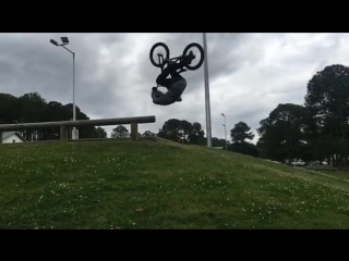 Kyle baldock foot plant front flip