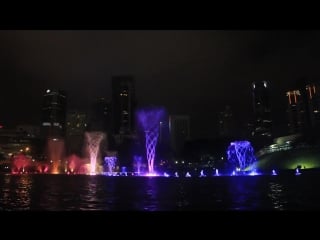 Malaysia klcc lake symphony water fountain show (hd)