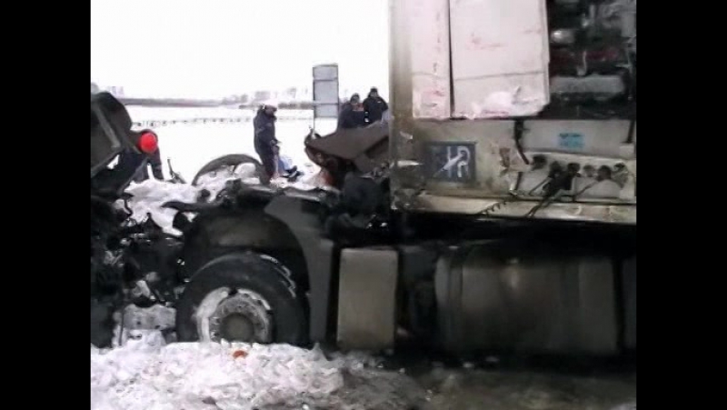 Последствия страшного дтп с фурой и камазом на трассе м5