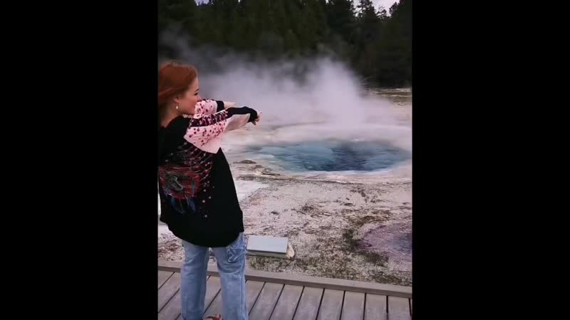 Ирина мейер в йеллоустоунском парке