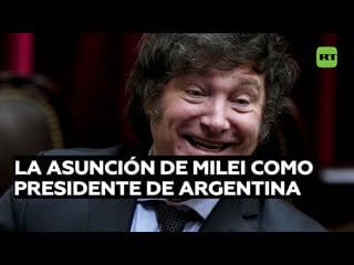 Javier milei toma posesión como nuevo presidente de argentina