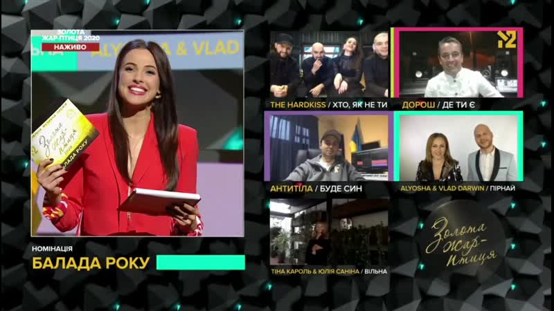 Перемога в номінації "балада року" 2020, м2