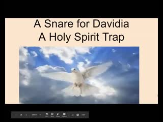 Holy spirit trap for seventh day adventists and davidian seventh day adventists