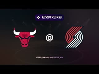 Chicago bulls at portland trail blazers