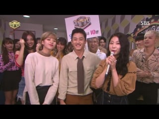 [backstage] 161002 за кулисами sbs inkigayo