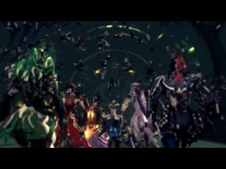 Warframe but its a jojo op fighting gold #anime #opening #jojo#jjba #oberon#mesa#wisp#titania#saryn#nova#ash#trinity #warframe