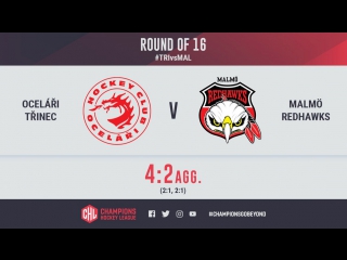 Highlights oceláři třinec vs malmö redhawks