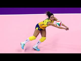 Crazy volleyball libero monica de gennaro (hd)