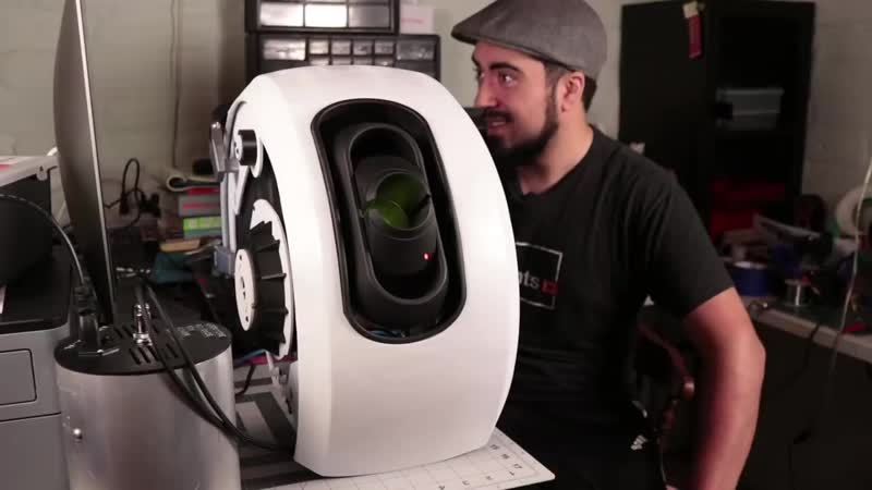 Animatronic glados head with raspberry pi
