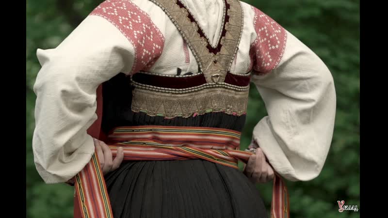 Курская обл беловский р н, с белица русский народный женский костюм xix в красно кросно уклад *