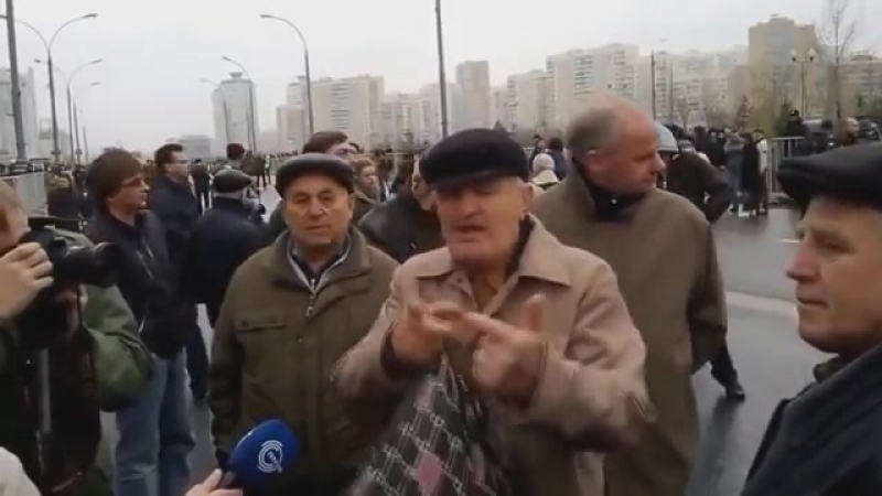 Дед на эмоциях о жидах