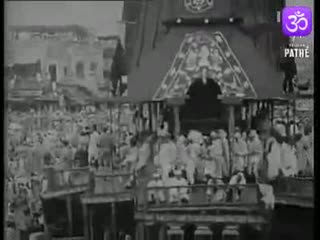 Puri jagannath rath yatra in 1912 shot by the british