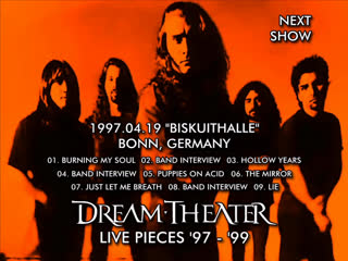 Dream theater live pieces 1997