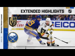 Vegas golden knights vs buffalo sabres nov 10, 2022 highlights