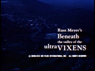 Долина ультрамегер/beneath the valley of the ultra vixens (1979, сша, реж расс мейер)