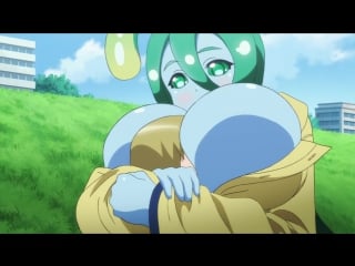 Monster musume no iru nichijou 04 / повседневная жизнь с девушкой монстром 4 серия (fortos & ящерка)